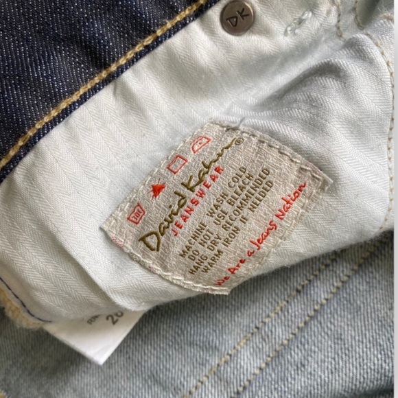 🔴 5/$45 SALE 🔴 DAVID KAHN | Wide Leg Jean Capri - Picture 4 of 7